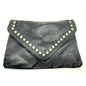 Women's Skull Bag Clutch in Black